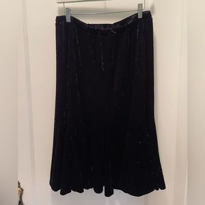 Bellessa cut velvet skirt Sz L